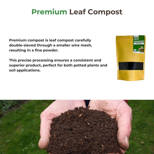 NayaMitti Premium Organic Leaf Compost Fertilizer For Potted Plants and Soil - 1 Kg - Image 4